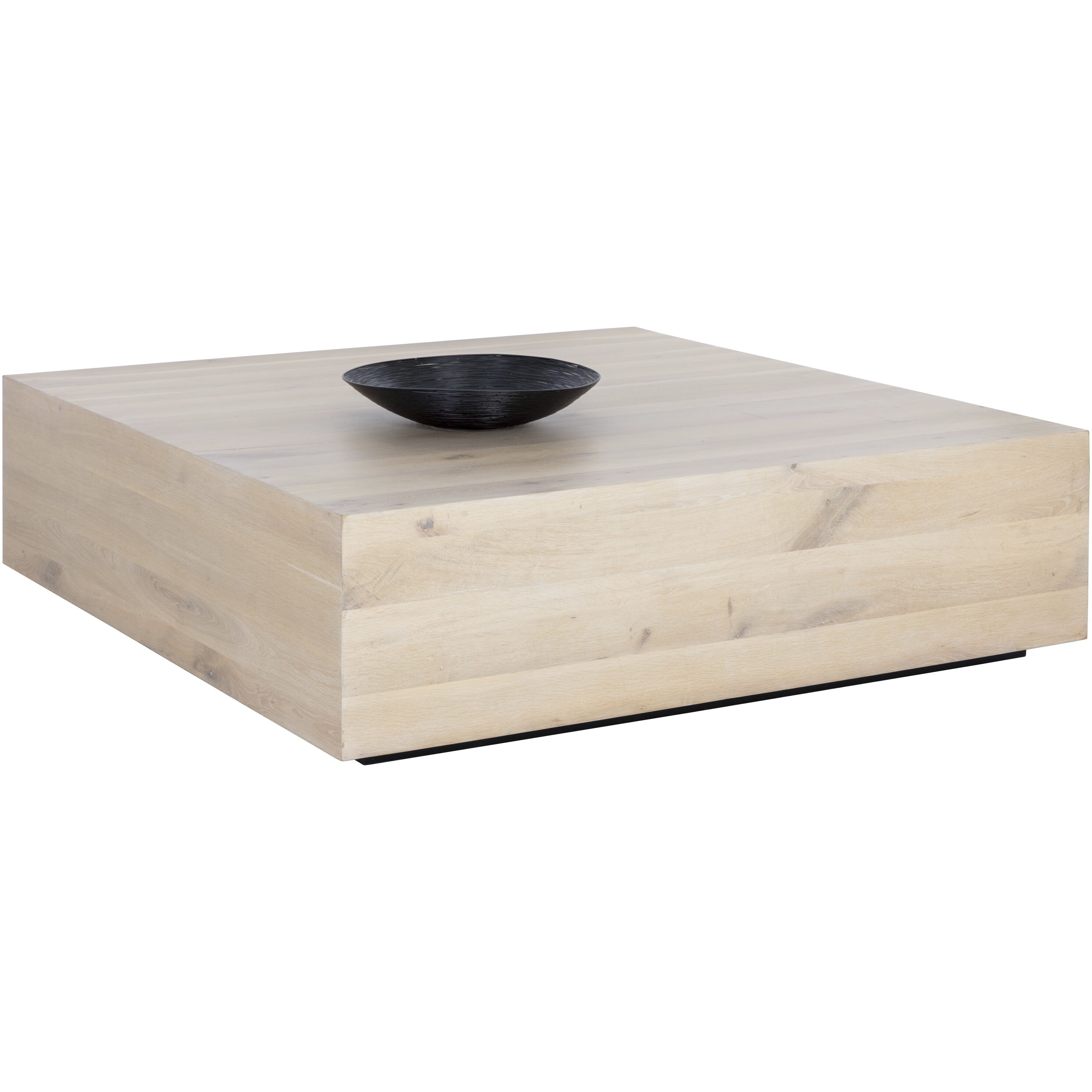 Frezco 59 X 59 inch Light Oak Coffee Table
